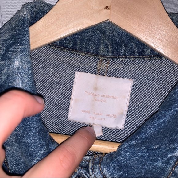 ZARA cropped denim jacket - Picture 3 of 7